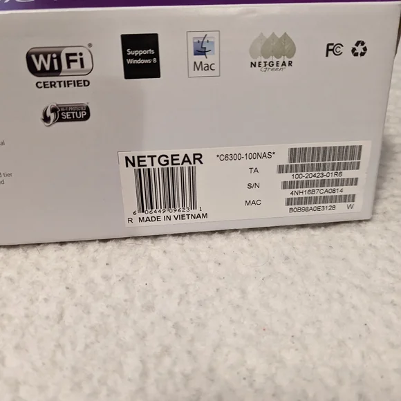 Netgear Wifi Cable Modem Router - Picture 2 of 3